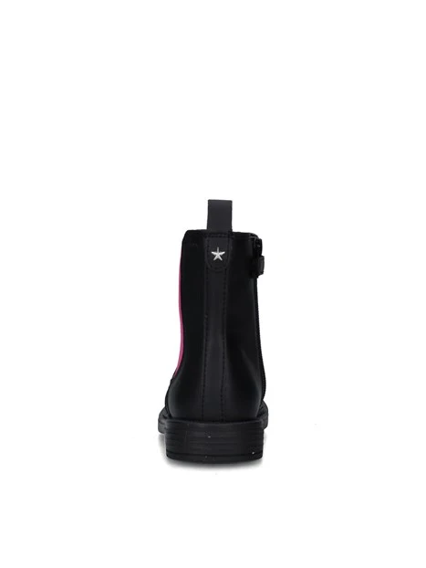 STIVALETTI TACCO BASSO J569QB0BCNH ECLAIR BAMBINA NERO