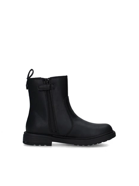 STIVALETTI TACCO BASSO J569QB0BCNH ECLAIR BAMBINA NERO