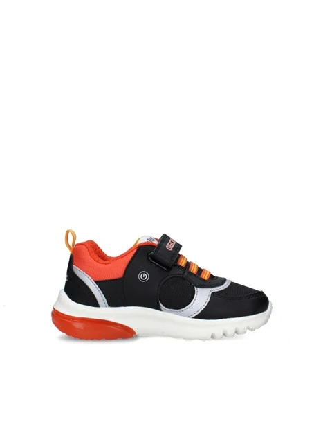 SNEAKERS BASSE J56LBH054FU CIBERDRON BAMBINO NERO ARANCIO