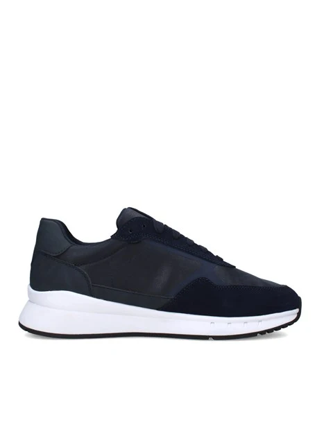 SNEAKERS BASSE BRANTHON U55LCA0CQ22 UOMO BLU