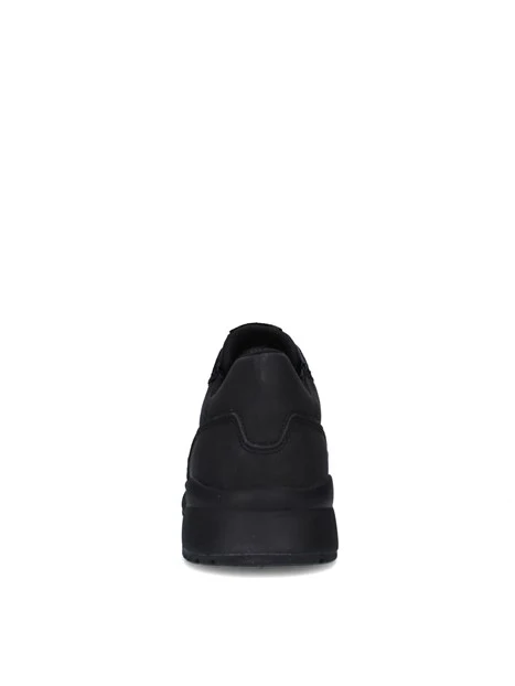 SNEAKERS BASSE BRANTHON U55LCA0CQ22 UOMO NERO