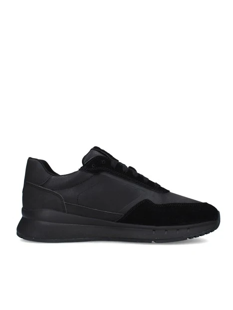 SNEAKERS BASSE BRANTHON U55LCA0CQ22 UOMO NERO