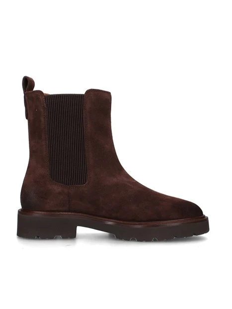 STIVALETTI TACCO BASSO NORIZA D564ZD00022 DONNA MARRONE