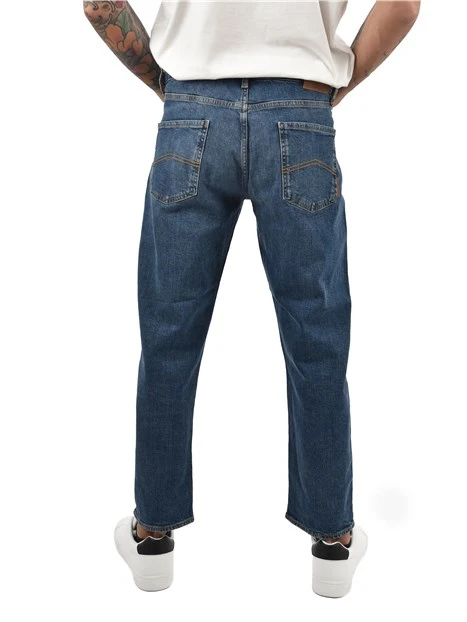 JEANS REGULAR 5 TASCHE VESTIBILITA' COMODA UOMO BLU