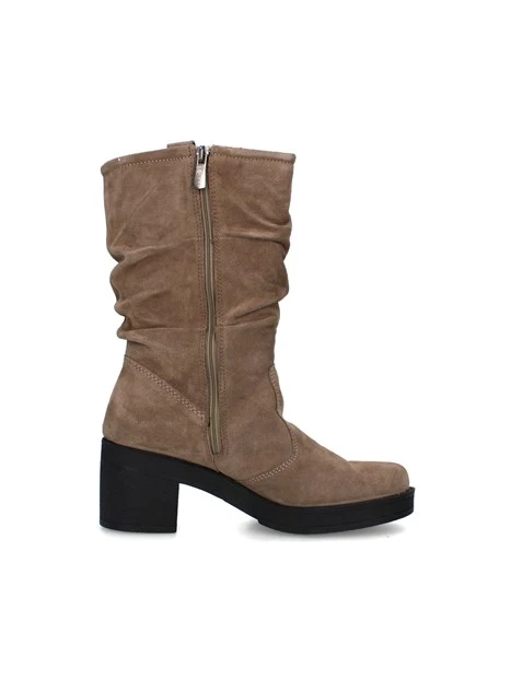 STIVALI TACCO ALTO 8660322 DONNA BEIGE