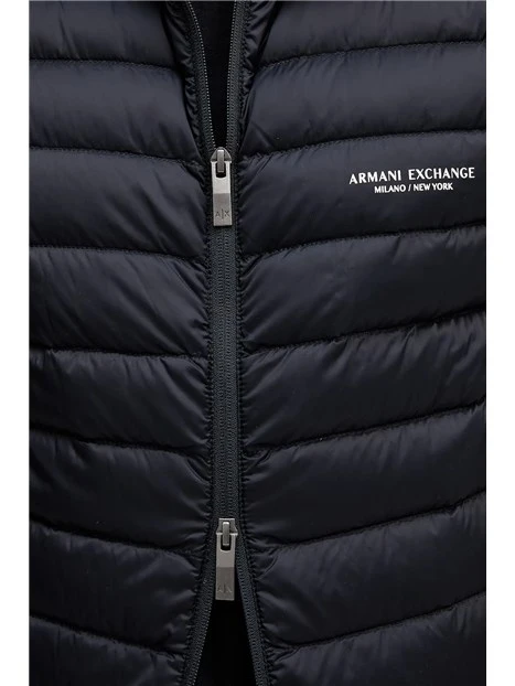 GILET IN PIUMINO TRAPUNTATO UOMO BLU