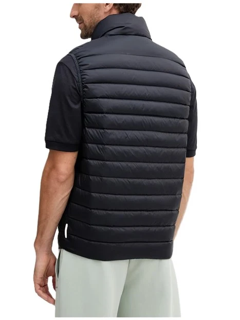 GILET IN PIUMINO TRAPUNTATO UOMO BLU