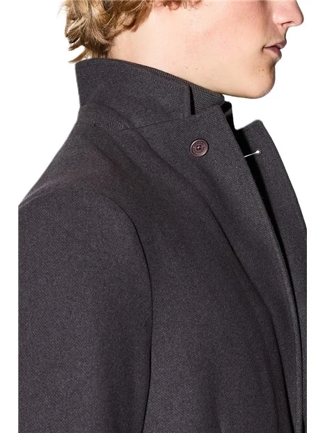 GIACCA MONOPETTO IN MISTO LANA UOMO GRIGIO