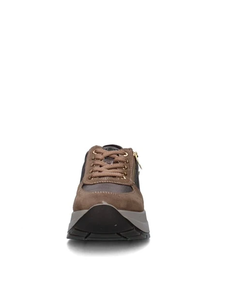 SNEAKERS PLATFORM 8677522 DONNA BEIGE
