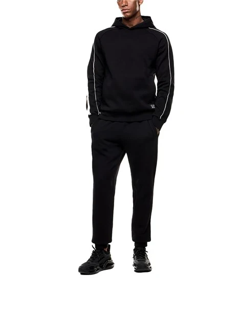 PANTALONI JOGGERS CON COULISSE REGOLABILE UOMO NERO