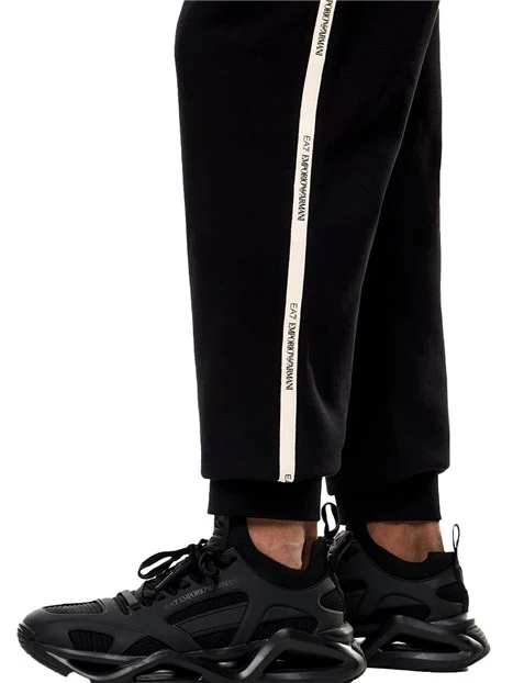 PANTALONI JOGGERS CON COULISSE REGOLABILE UOMO NERO