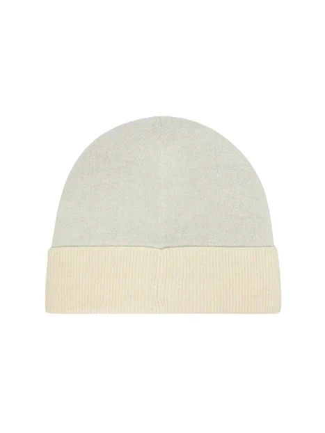 BERRETTO CON MAXI LOGO EA7 UOMO AVORIO