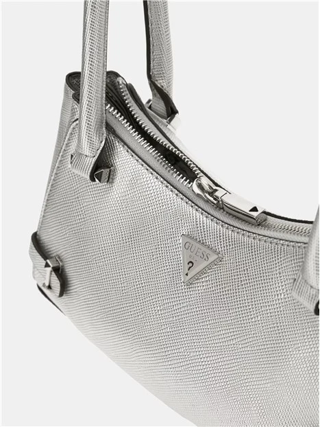 BORSA A SPALLA ROSALBA DONNA ARGENTO