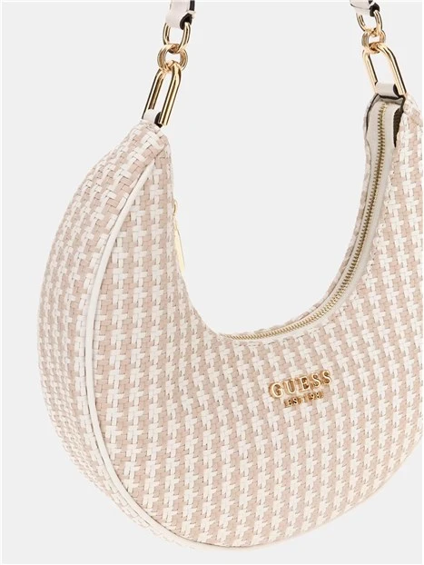 BORSA A SPALLA MIREMA HOBO DONNA BIANCO