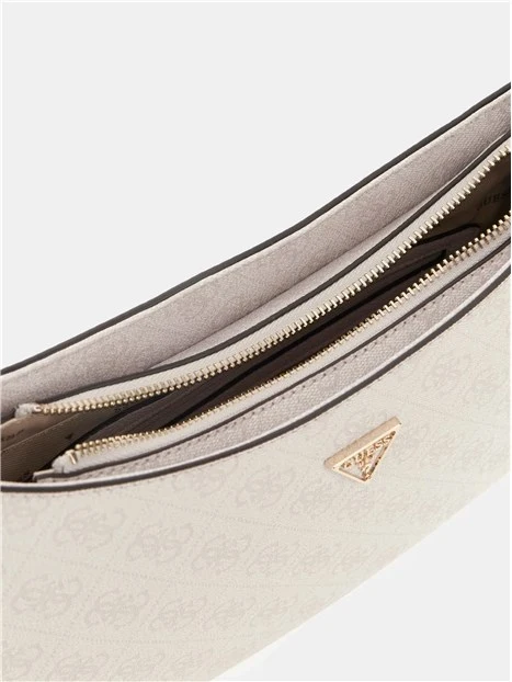 BORSA A SPALLA HWOS9672180 DONNA BIANCO