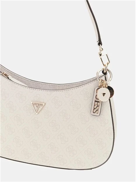 BORSA A SPALLA HWOS9672180 DONNA BIANCO