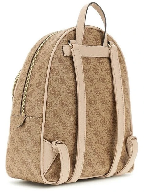 ZAINO IN SIMILPELLE CON STAMPA MONOGRAM DONNA BEIGE