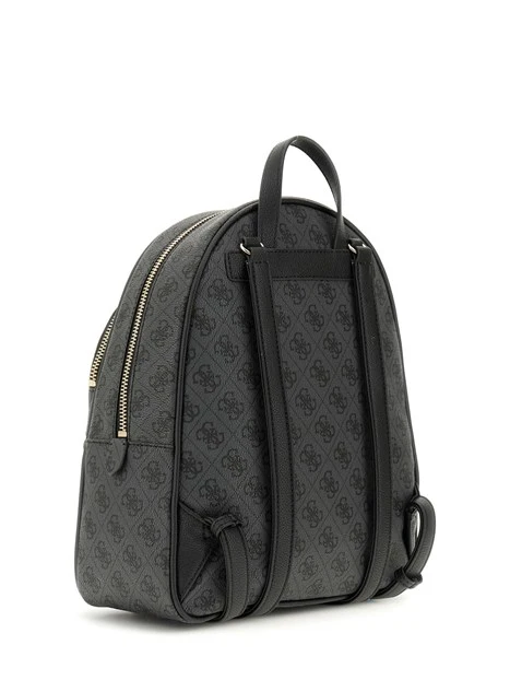 ZAINO MANHATTAN CON LOGO ALL OVER DONNA NERO