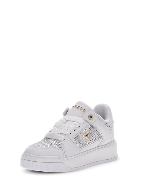 SNEAKERS BASSE FLTDL2LEA12 DONNA BIANCO