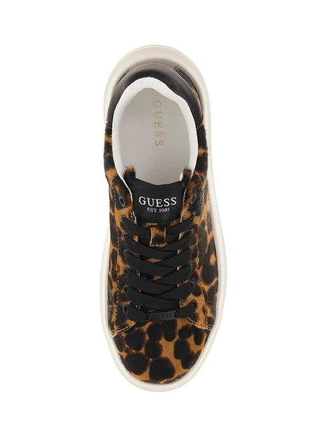 SNEAKERS BASSE FLTEL8LEA12 DONNA BEIGE
