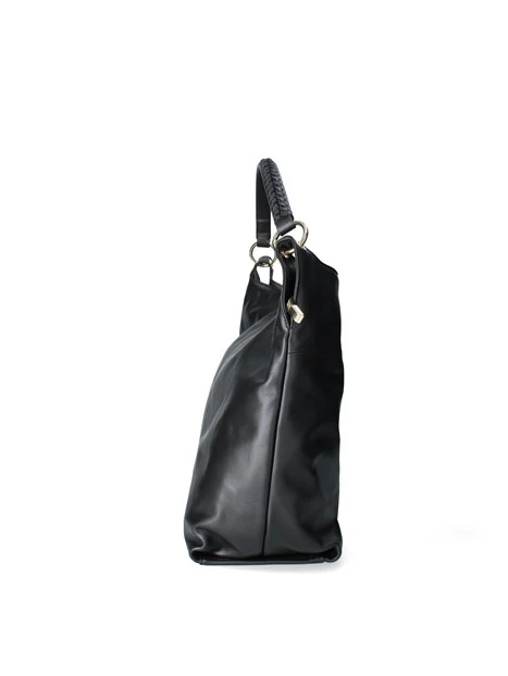BORSA A SPALLA NH8111 DONNA NERO