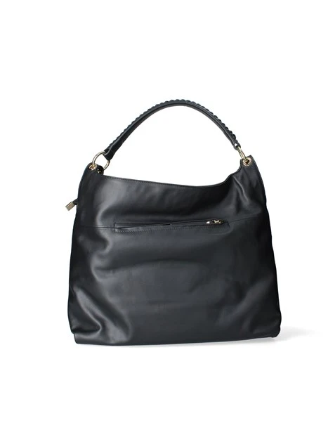BORSA A SPALLA NH8111 DONNA NERO