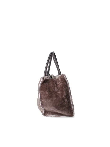 BORSA A SPALLA NH8411 DONNA MARRONE