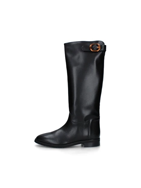 STIVALI TACCO BASSO 6328001 DONNA NERO