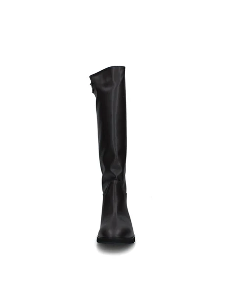 STIVALI TACCO BASSO 6328001 DONNA MARRONE