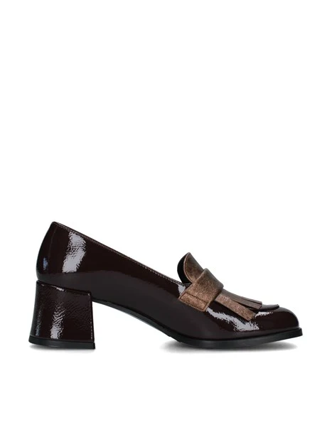 MOCASSINI 244M014 DONNA MARRONE