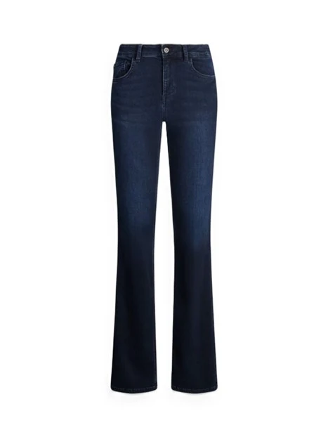 JEANS IN DENIM DI COTONE DONNA BLU