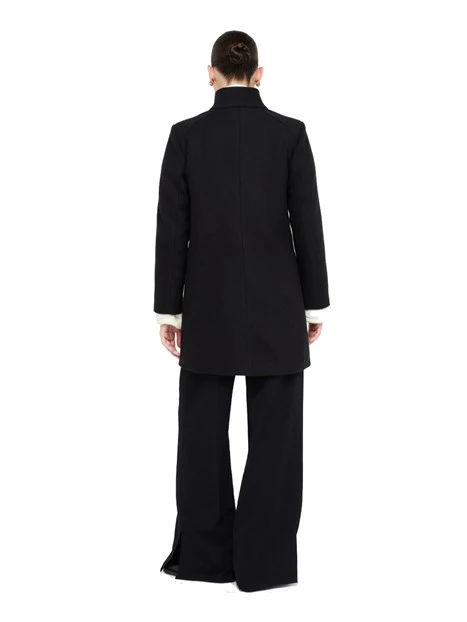 CAPPOTTO CORTO IN MISTO LANA DONNA BEIGE