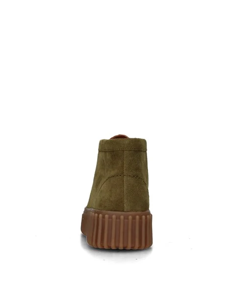 STIVALETTI TACCO BASSO 183872 DONNA VERDE