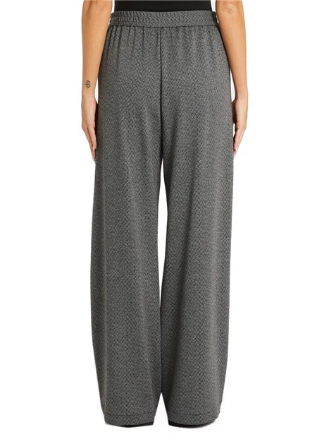 PANTALONE A PALAZZO IN VISCOSA DONNA GRIGIO