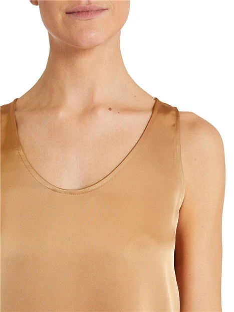 ABITO SOTTOVESTE IN RASO DONNA BEIGE