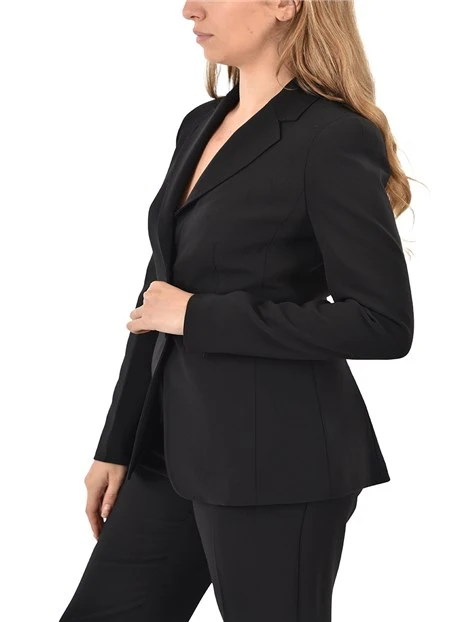 GIACCA BLAZER MONOPETTO TAGLIO SLIM DONNA BIANCO