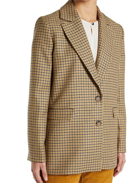 BLAZER IN LANA DONNA BEIGE