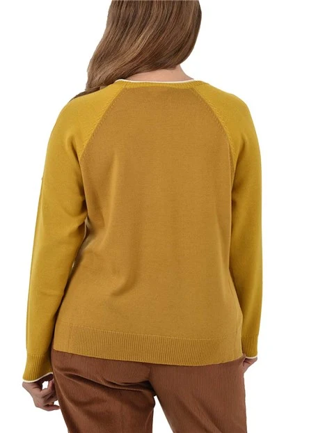 MAGLIA GIROCOLLO PURA LANA SOTTILE DONNA BIANCO