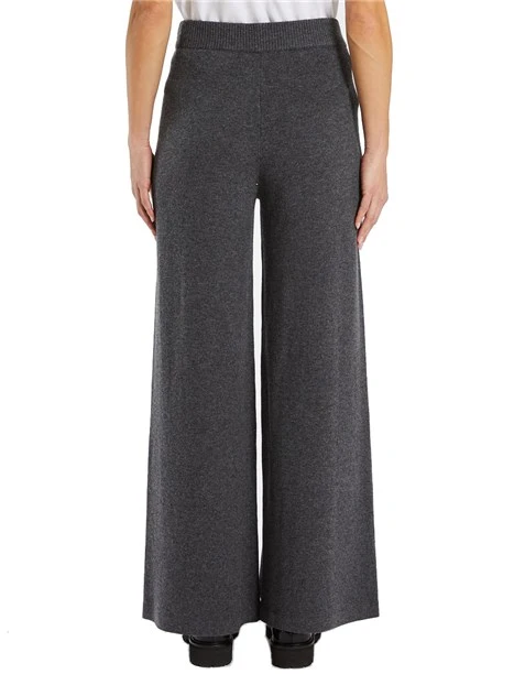 PANTALONI JOGGERS IN MAGLIA DONNA GRIGIO