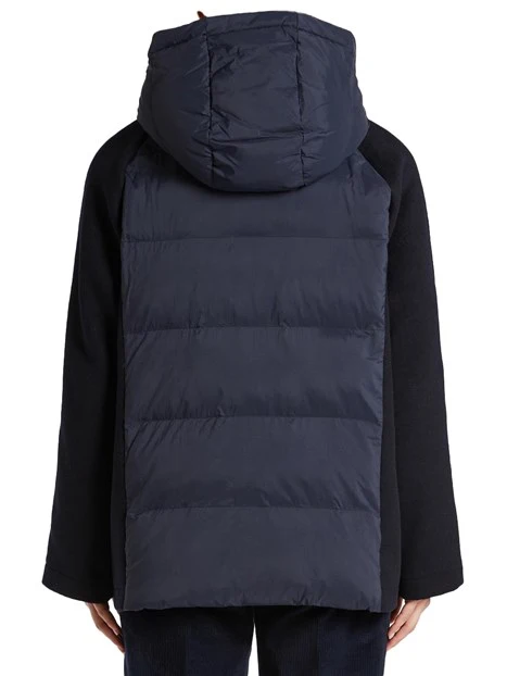 CAPPOTTO CORTO CON IMBOTTITURA DONNA BLU