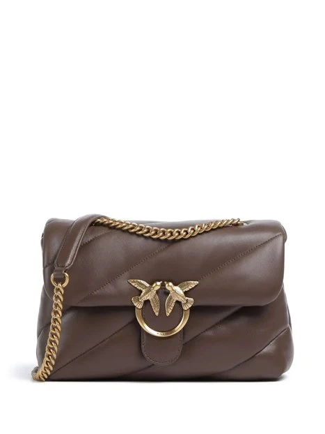 BORSA A SPALLA 100038A0F2 DONNA MARRONE