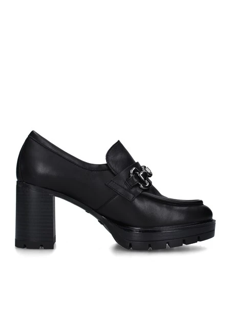 MOCASSINI I411432D DONNA NERO