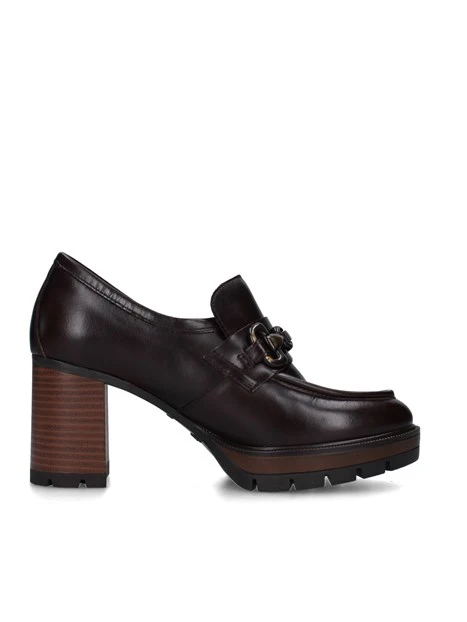MOCASSINI I514030D DONNA MARRONE