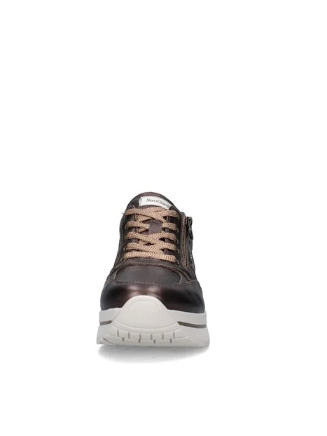 SNEAKERS PLATFORM I514101D DONNA MARRONE