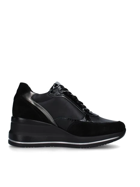 SNEAKERS PLATFORM I514130D DONNA NERO