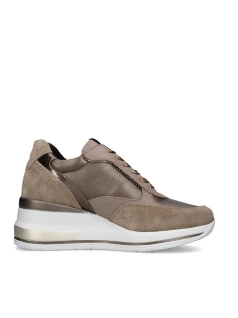 SNEAKERS PLATFORM I514130D DONNA MARRONE