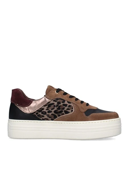 SNEAKERS PLATFORM I514182D DONNA BEIGE