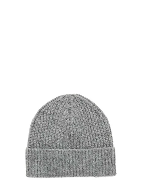 CAPPELLO UNISEX IN MAGLIA GRIGIO