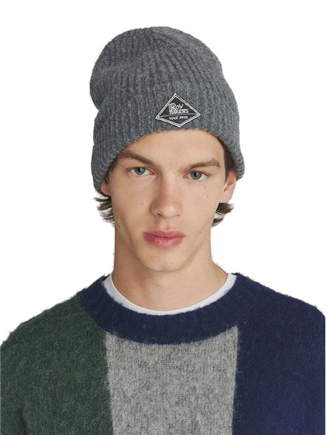 CAPPELLO UNISEX IN MAGLIA GRIGIO