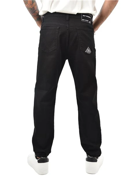 JEANS REGULAR IN COTONE MODELLO 5 TASCHE UOMO